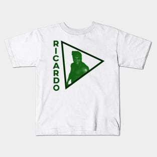 Ricardo Milos Aesthetic Green Kids T-Shirt